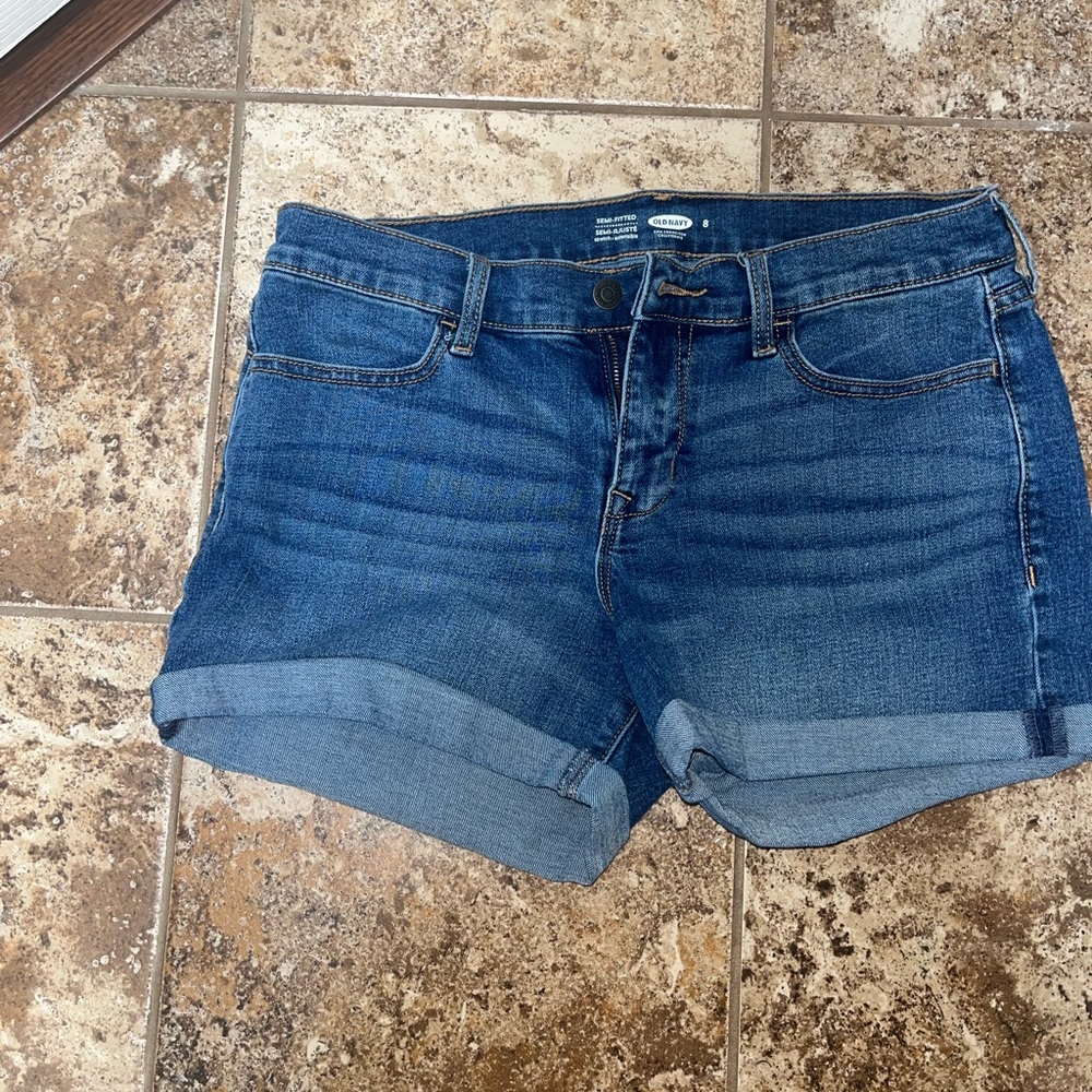 Old Navy Semi- Fitted Denim Shorts